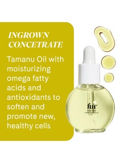 Fur Fur Ingrown Hair Care Duo: Two-Step Preventative Treatment - Combines Oil and Concentrate - 0.5 FL oz each  - Image 4