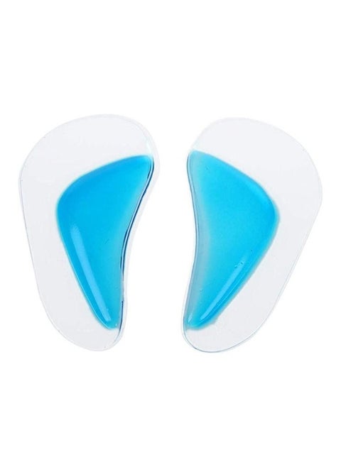 1 Pair Flat Foot Arch Orthotic Support Shoe Insole Silicone Pads Cushion Insert Size L