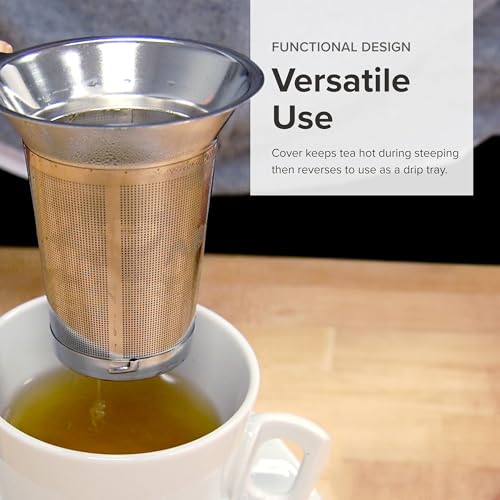 Frieling USA 3" Easy Clean Tea Infuser with Removal Bottom, Medium, Silver - Image 5