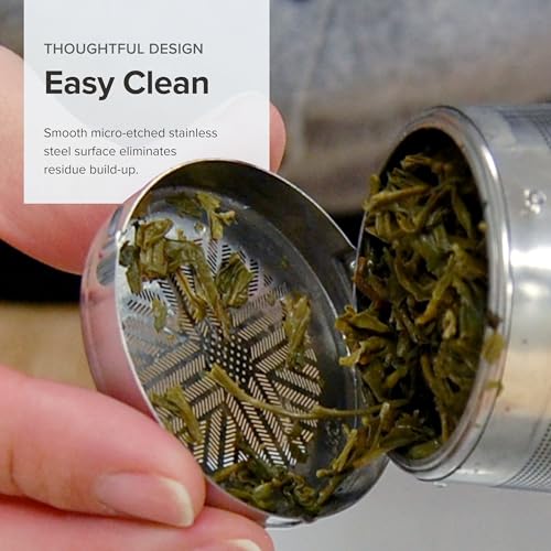 Frieling USA 3" Easy Clean Tea Infuser with Removal Bottom, Medium, Silver - Image 3