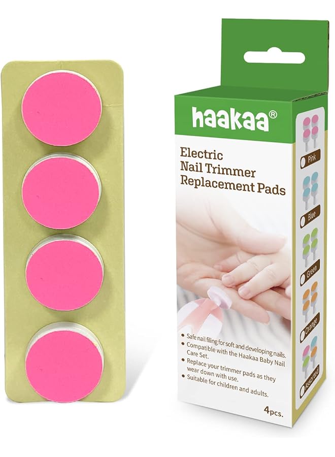 haakaa Electric Nail Trimmer Replacement Pads Baby Nail Trimmer Heads For Standard Baby Nail File Suitable For 0 3Months - Image 1