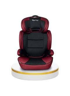 Jupiter BabyKids 3in1 مقعد السيارة الداعم مقعد قابل للتعديل مسند الظهر حماية إضافية 5 نقاط حزام أمان من 9 أشهر إلى 12 سنة حتى 36 كجم منتج رسمي