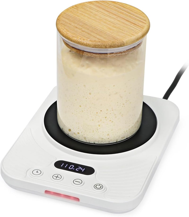 Vobaga Sourdough Starter Warmer 3.0 for Kitchen, Sourdough Starter Heating Pad with Precise 1°F Control (70-110°F), 24H Auto Shut-Off, Sourdough Warming Mat for Bread, Sourdough Ideal for Home Bakers - Image 1