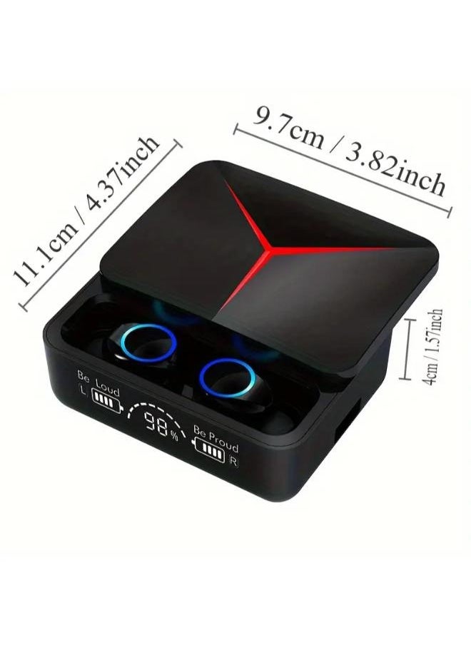 PRO - Wireless Outdoor Sports Headphones 5.2 Stereo Sports Earphones IPX5 Waterproof In-Ear TWS Earbuds LED Digital Display for Android IOS - Image 1