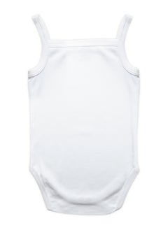 BabiesBasic 100% Super Combed Cotton, Sleeveless Girls Romper/Bodysuit, for New Born to 24months. Set of 3 - White, White - pzsku/ZBB20D8C2090171178CD3Z/45/1741245773/fa66cb40-30a5-4675-ba9d-ff3f31cb4d13