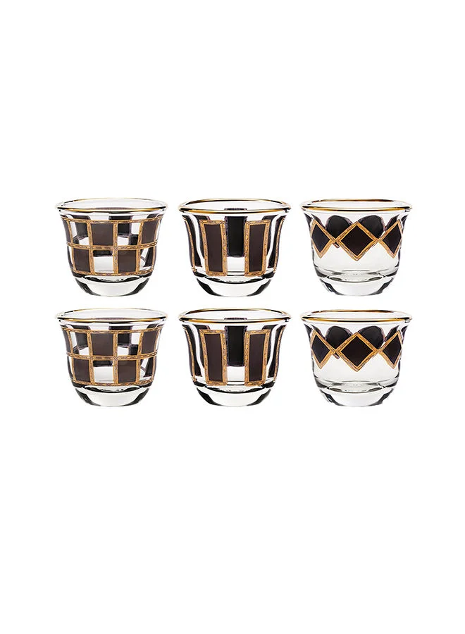 Villeroy & Boch 6-Piece Gambit Mixed Color Gawa Cups