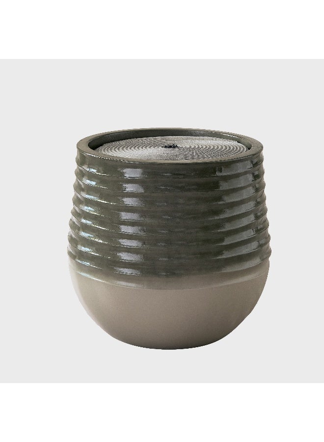 Home Box نافورة خارجية من الراتنج الإيليزي - أخضر - 1 قطعة - Image 5