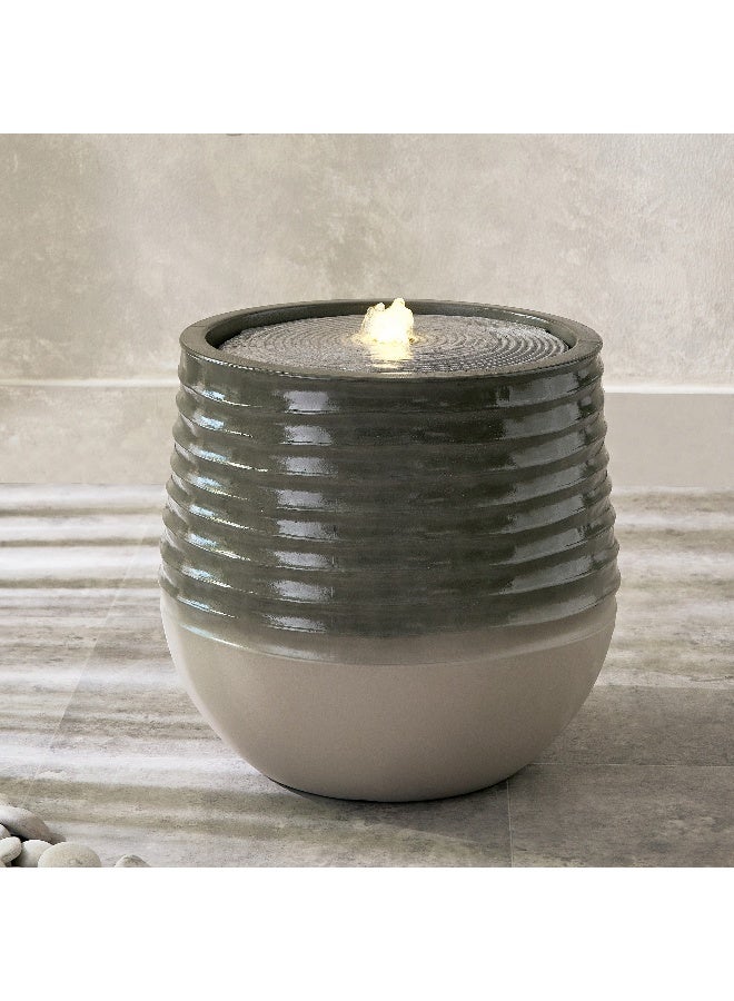 Home Box نافورة خارجية من الراتنج الإيليزي - أخضر - 1 قطعة - Image 2