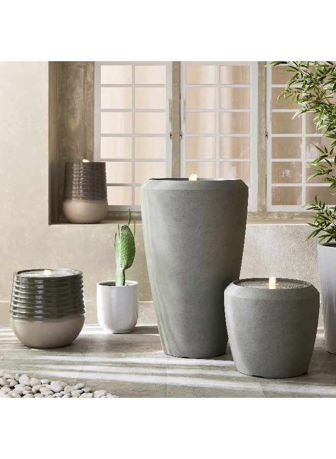 Home Box نافورة خارجية من الراتنج الإيليزي - أخضر - 1 قطعة - Image 4