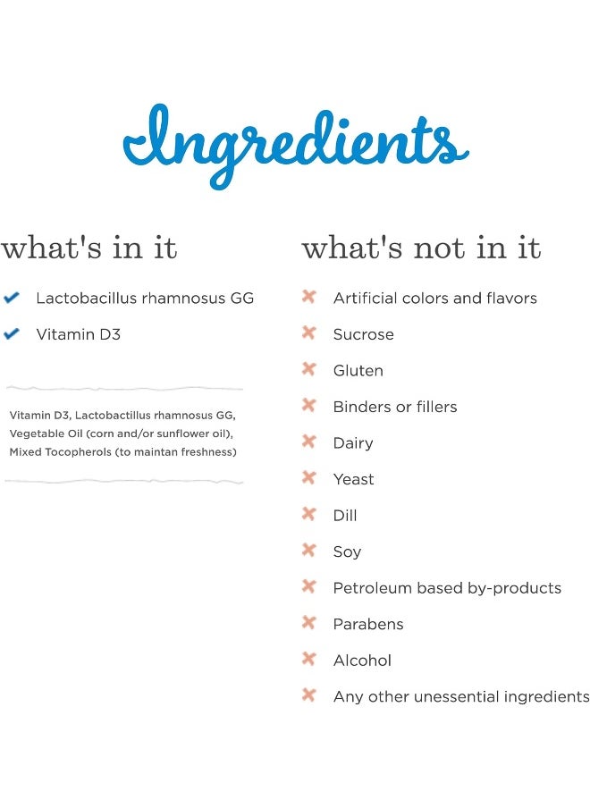 Mommy's Bliss Baby'S Natural, Flavor Less Probiotic Drops + Vitamin D  - Image 5