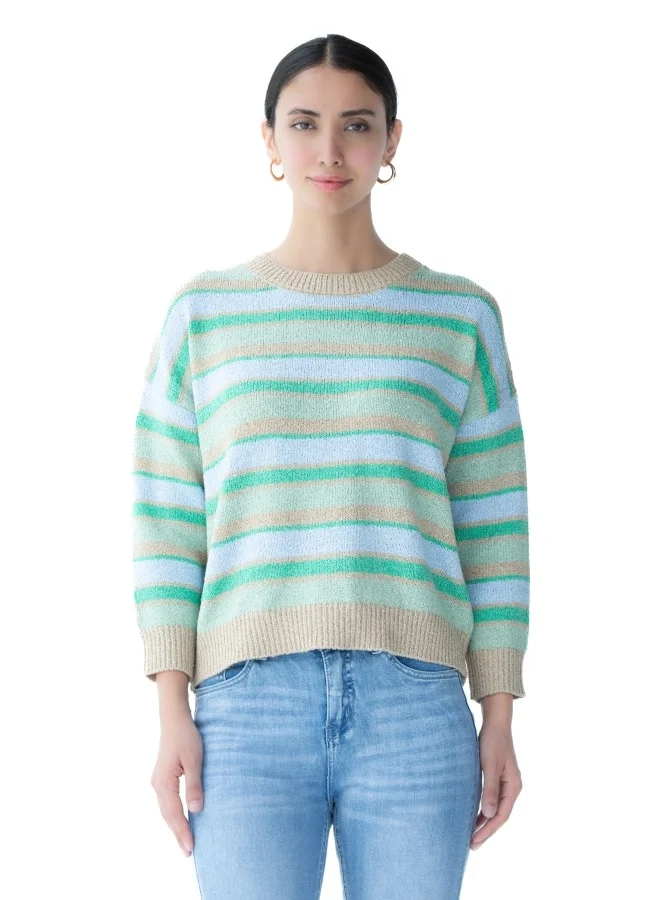 HaILYS Knitwear - Multi Stripe