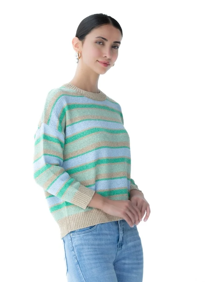 HaILYS Knitwear - Multi Stripe