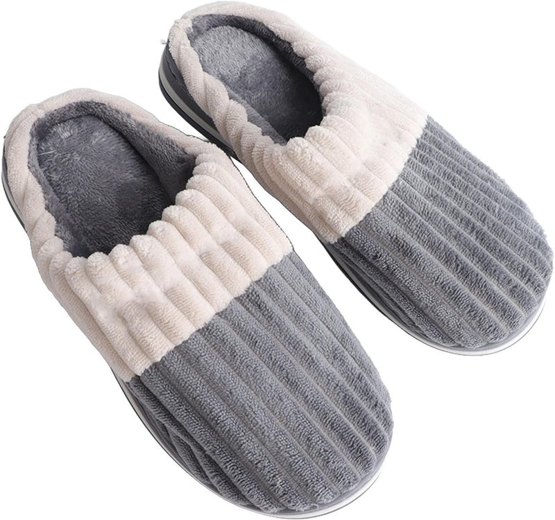 كلاراكو نعال شتوية نسائية دافئة ومريحة بتصميم مضاد للانزلاق، مريحة وسهلة الارتداء، هدايا مثالية للمنزل - Image 4