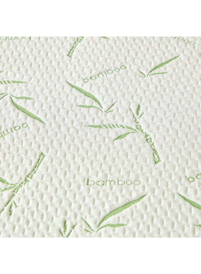 Home Box Bamboo Waterproof Olympic Queen Mattress Protector 200 x 33 x 160 cm  - Image 5