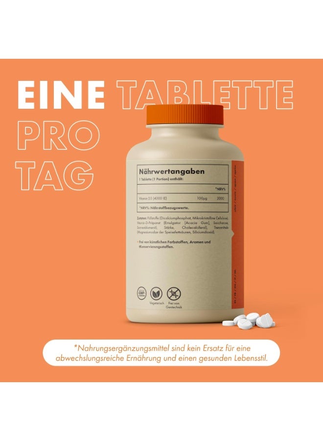 INCITE Vitamin D — 4000 IU  Supports immune system function and helps maintain healthy bones and teeth. Made in the United Kingdom — 400 tablets. - Image 5