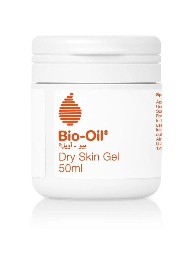 Bio-Oil جل زيت بيولوجي للبشرة الجافة، 50 مل، أبيض - Image 1