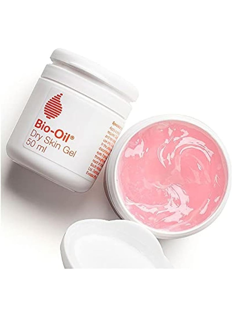 Bio-Oil جل زيت بيولوجي للبشرة الجافة، 50 مل، أبيض - Image 2