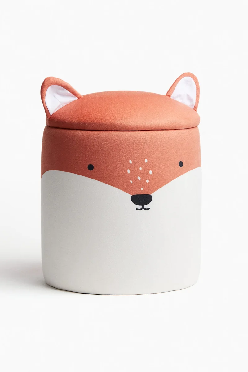 اتش اند ام مقعد بوف بمساحة تخزين للأطفال