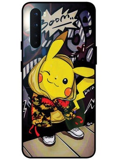 Protective Case Cover For OnePlus Nord Smart Series Printed Protective Case Cover for OnePlus Nord Happy Pikachu