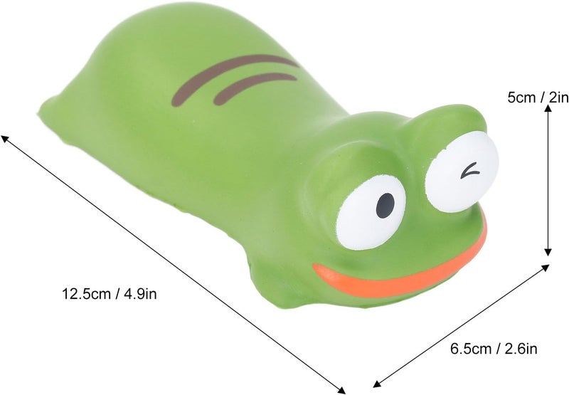 Yechiry Keyboard Wrist Rest, Cartoon Cute Ergonomic Wrist Rest, Animal Mouse Wrist Rest | Desk Wrist Support | Laptop Hand Rest for Computer Mac Gaming Office & Relieve Hand Fatigue (Frog) - Image 4
