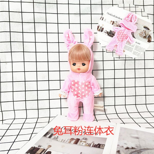 Mini Doll Butterfly Dress Customizable Powder rabbit jumpsuit 