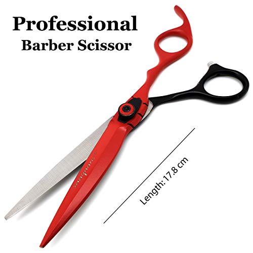 Saaqaans MSS04 Professional Hair Cutting Scissors Salon Haircut Sharp Razor Cutting Stainless Steel Barber Shears Hairdresser Kit - Image 3