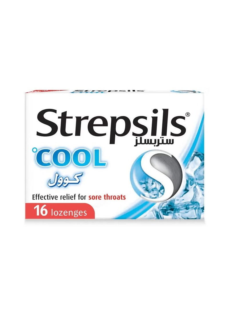Strepsils Cool Lozenges, New Formulation With Cool Sensation For Fast Effective Relief