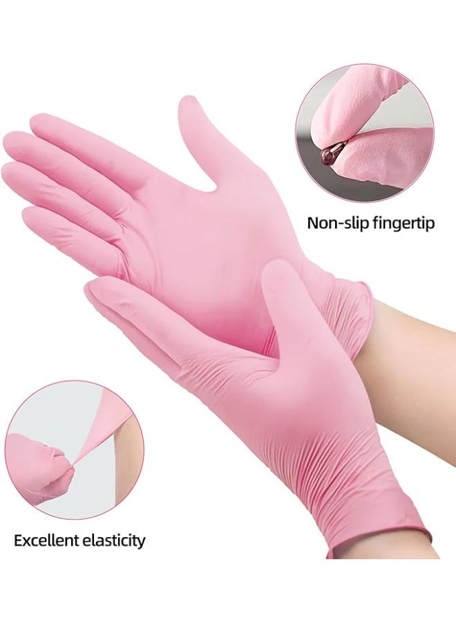kid Nitrile Gloves Disposable, Nitrile Gloves for Kid, Children Latex Free Disposable Glove- Cooking, Cleaning - Image 2