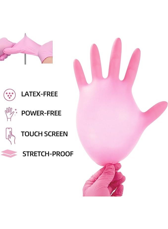 kid Nitrile Gloves Disposable, Nitrile Gloves for Kid, Children Latex Free Disposable Glove- Cooking, Cleaning - Image 3