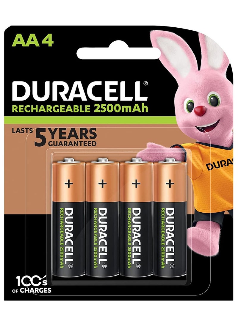 دوراسيل Duracell قابلة للشحن AA4 2500 مللي أمبير  - Image 1