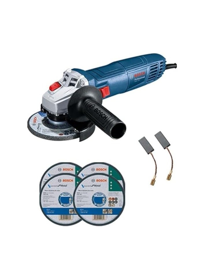 BOSCH BOSCH GWS700 Grinding & Cutting Tool – 4.5 inch, 710W with 4 Stones and Carbon Brush - Image 1