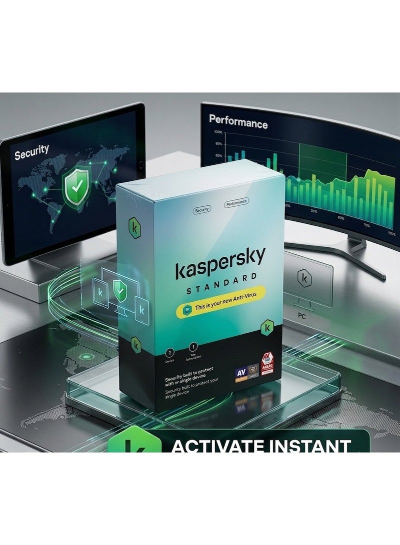 Kaspersky Standard  | 1-Device, 1-Year Subscription | Advanced Antivirus & Device Performance - Image 2