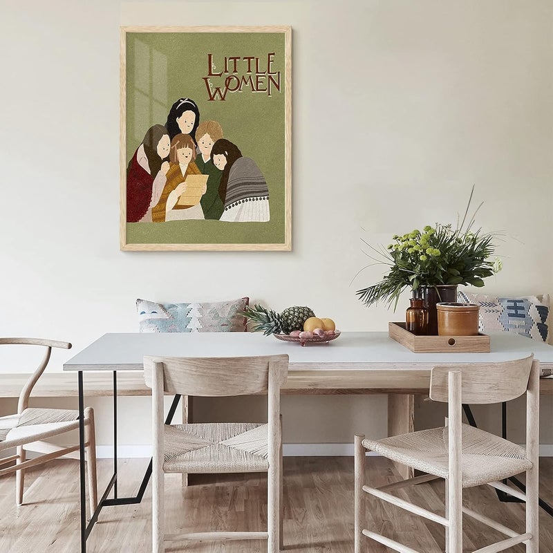 KOOPAO Oak Wood Picture Frame Natural Wood Color,Poster Photo Wooden Framed with Acrylic Front Panel 20 * 25cm for Bedroom Living Room Kitchen Bathroom Decor,Ready to Hang Horizontal and Vertical 8"Wx10"H - Image 3