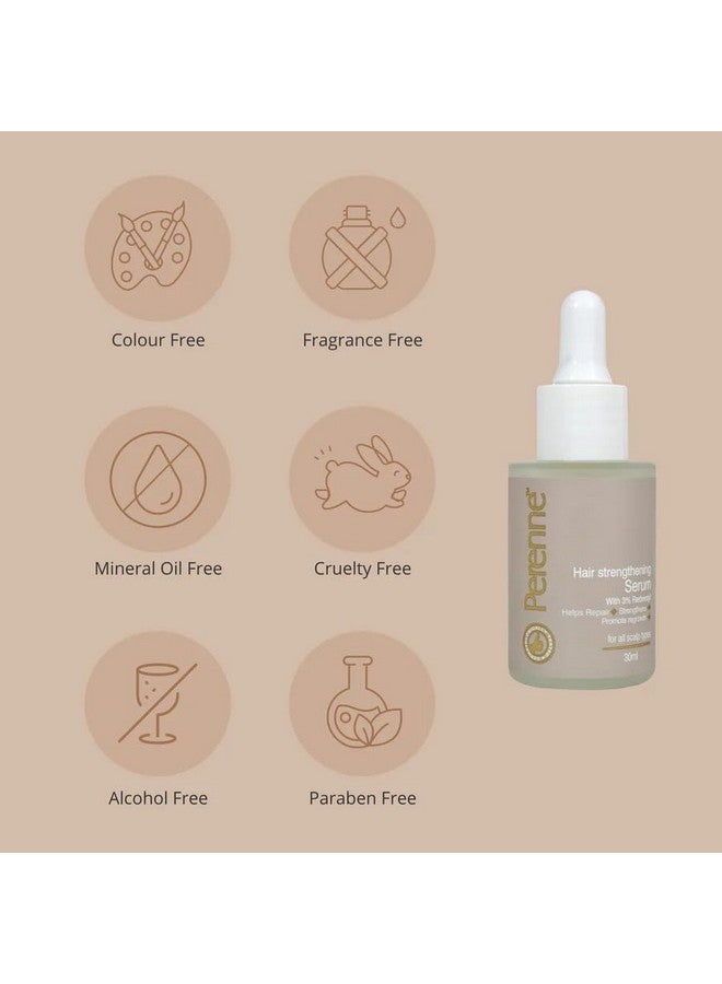 PERENNE Hair Strengthening Serum With Redensyl Bicapil & Anagain For Hair Fall Control For Men & Women 30Mlpromotes Hair Regrowth - Image 5