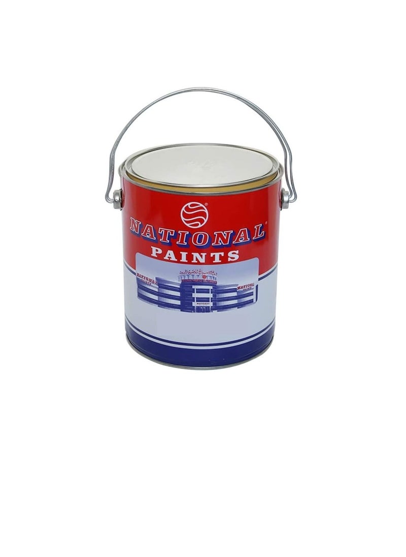 NATIONAL PAINTS - NATIONAL PAINTS- NC Topcoat black matt 3.6 L - Image 1