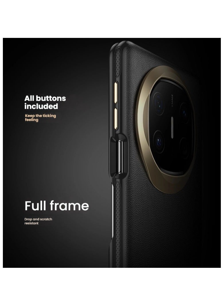High Grade Magnetic Suction Full Coverage Case with Center Hinge Protection for Huawei Mate XTS Full Body Protection - Image 3