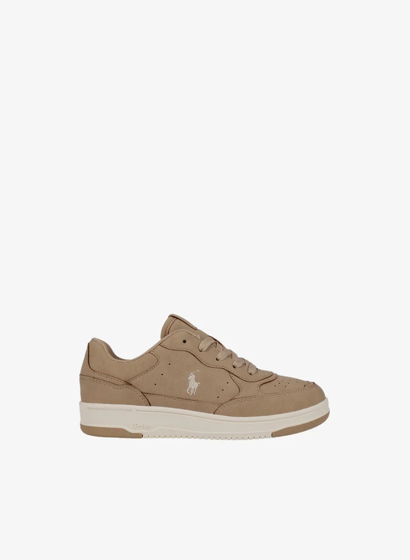 Polo Ralph Lauren Masters Court II Faux-Leather Trainer