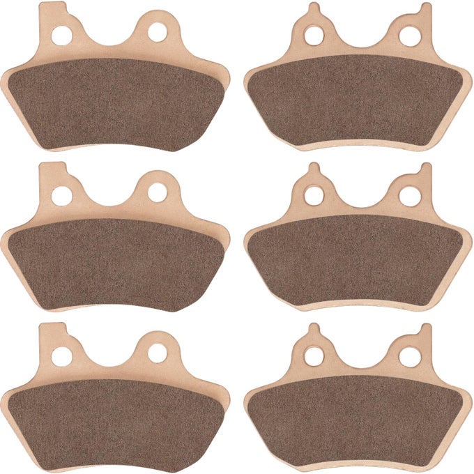 Sintered Brake Pads Front And Rear For Road King Dyna 20002007Compatible With Harley Davidson Road Glide Electra Glide Low Rider Wide Glide Super Glide Sportster Xlh883R