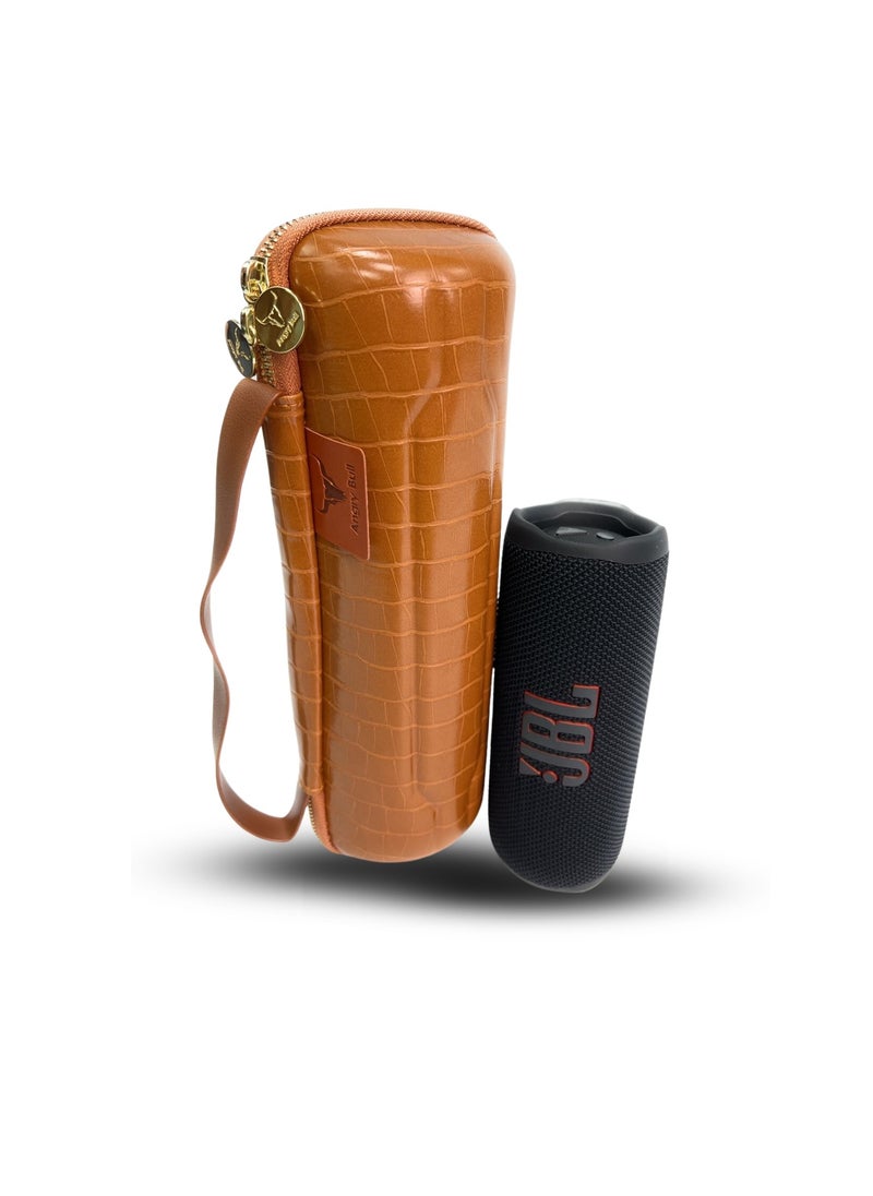 Angry Bull FLIP 6 SPEAKER CASE AND HAND CARRY HAND BAG (DARK BROWN)  - Image 2