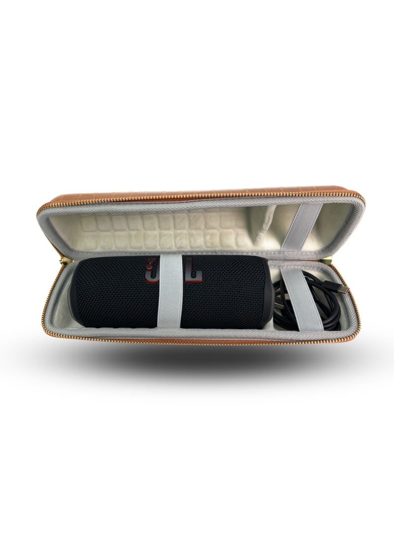 Angry Bull FLIP 6 SPEAKER CASE AND HAND CARRY HAND BAG (DARK BROWN)  - Image 4