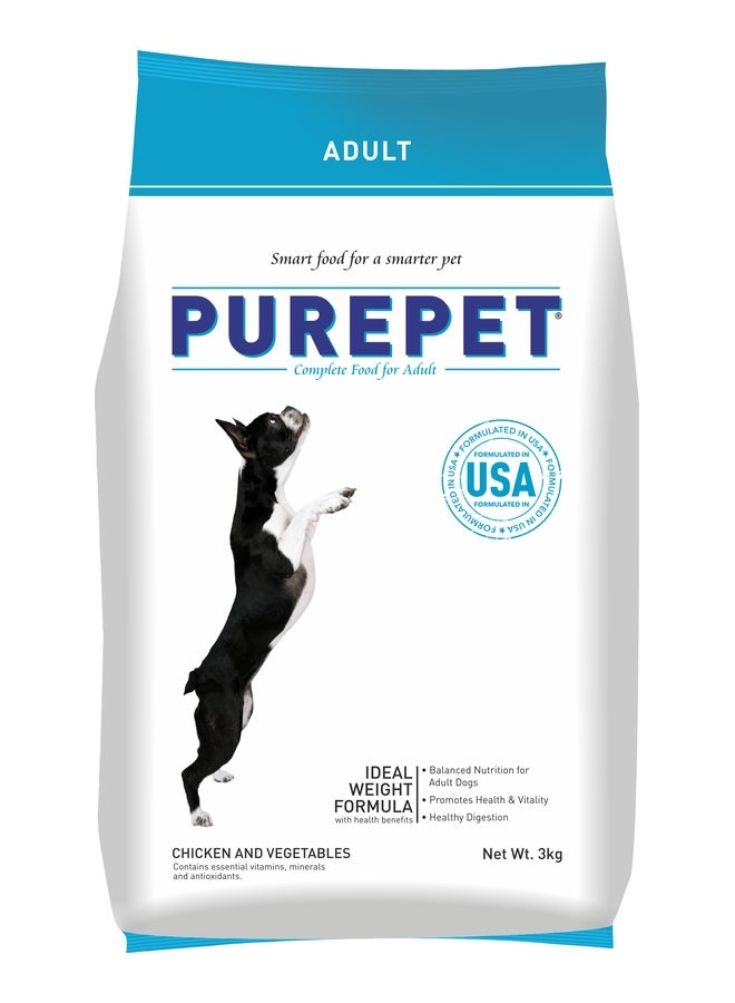PUREPET Dry Dog Food  Chicken & Vegetable - Image 1