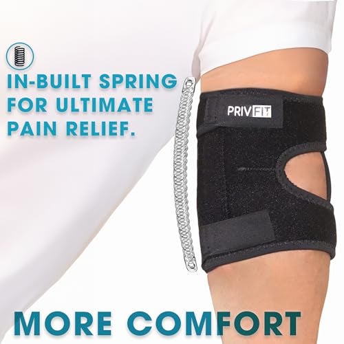 PRIVFIT Elbow Support Compression Stabilizer, Adjustable, Breathable Brace for Joint Pain Relief (1) - Image 2