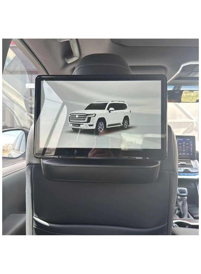 SHEZA STAR 11.6 Inch Android Headrest Monitor for Toyota Landcruiser LC300 Car TV Headrest Monitor Tablet Touch Screen Car Android Touch Screen WiFi/Bluetooth/USB/SD/HDMI in+Out (2pc)  - Image 1