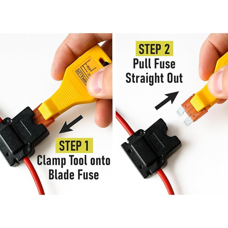 MGI SpeedWare Blade Fuse Tester for 12V 24V Automotive ATO/ATC/ATM Mini Standard Maxi Blade Fuses with LED Indicator - Image 5