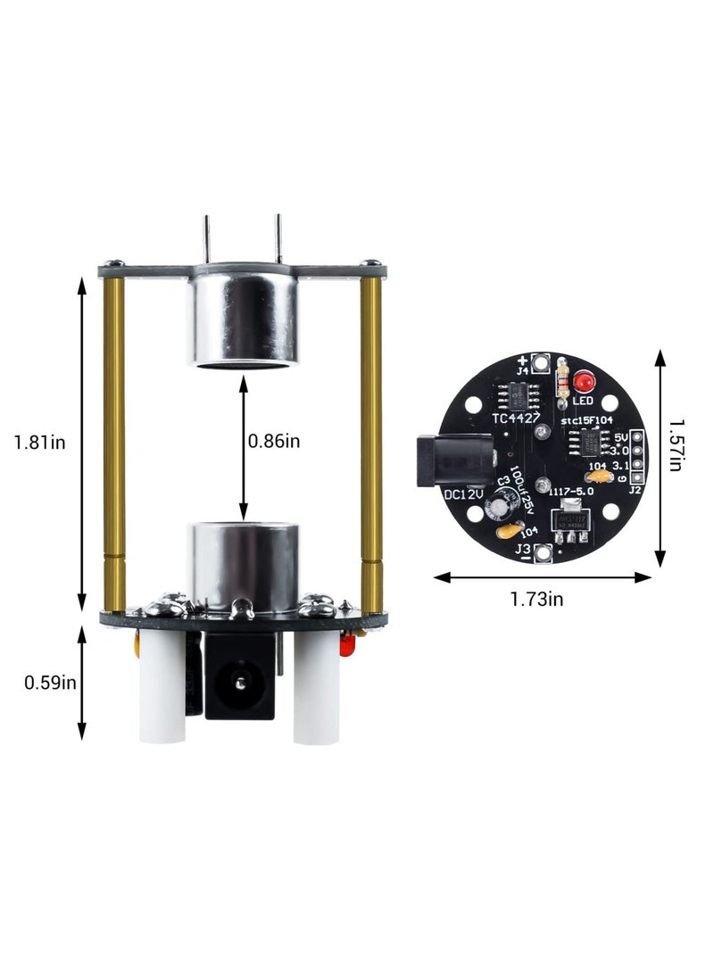 Excefore - Levitator Soldering DIY Kit, Ultrasonic Levitator Soldering Practice Kit, DIY Soldering Project Kit For Beginners Students and DIYERS Learning STEM Education - Image 1