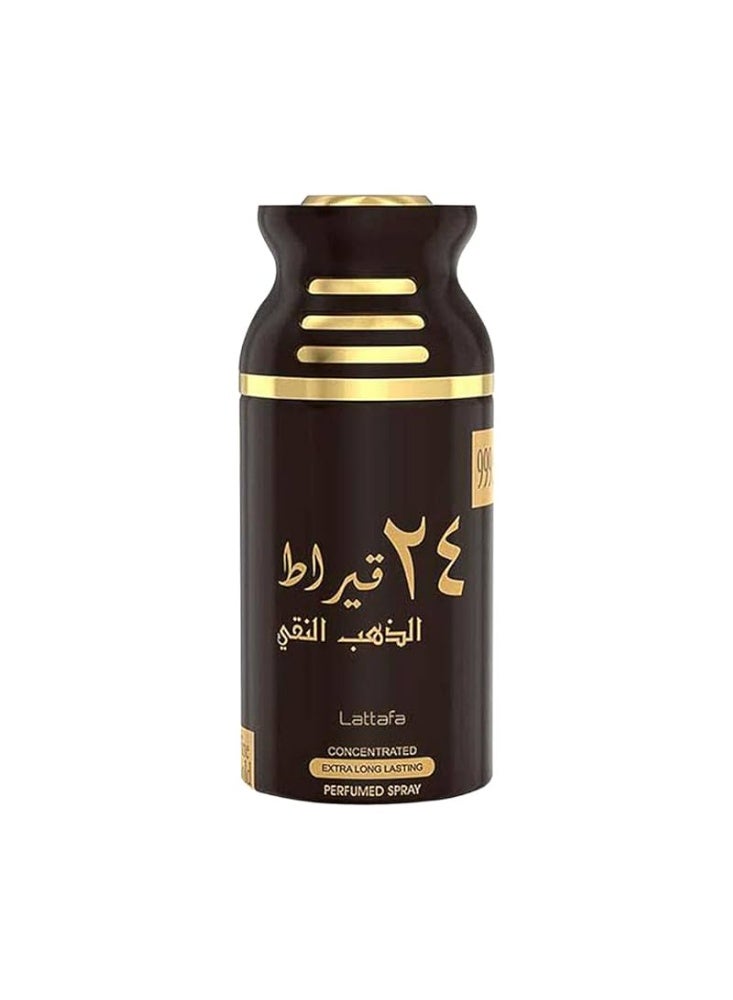 لطافة 24 Carat Pure Gold Body Spray 250ml