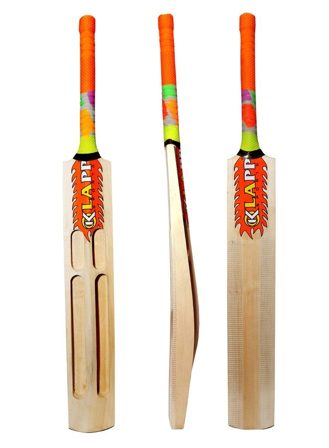 Klapp 21 Series KCB01 Kashmir Willow Cricket Bat, 3 Months Handle Warranty - Image 3
