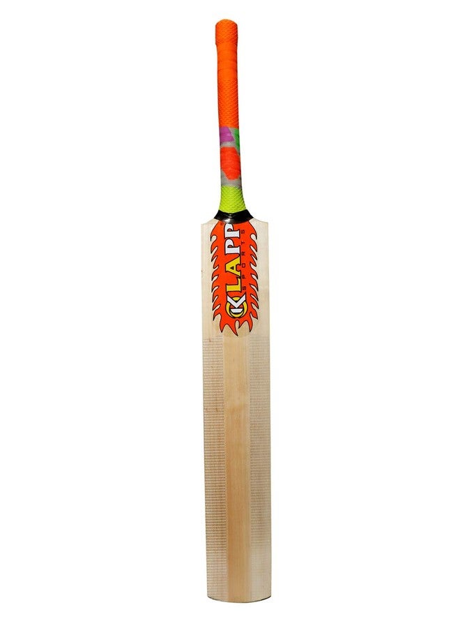 Klapp 21 Series KCB01 Kashmir Willow Cricket Bat, 3 Months Handle Warranty - Image 2