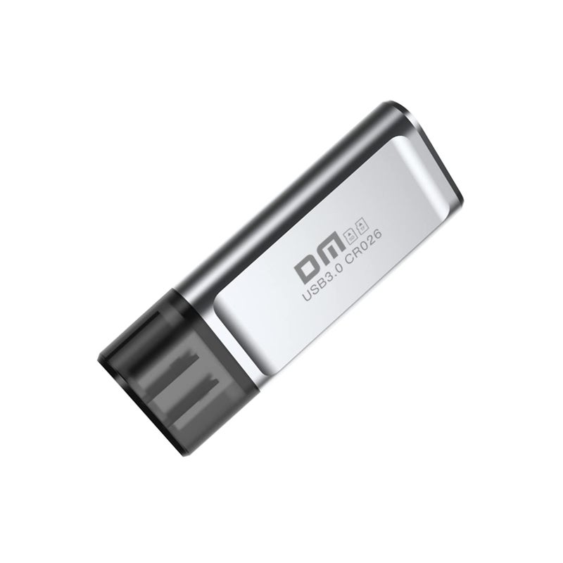 DM CR026 Aluminum USB 3.0 to Micro SD TF Card Reader - Image 2