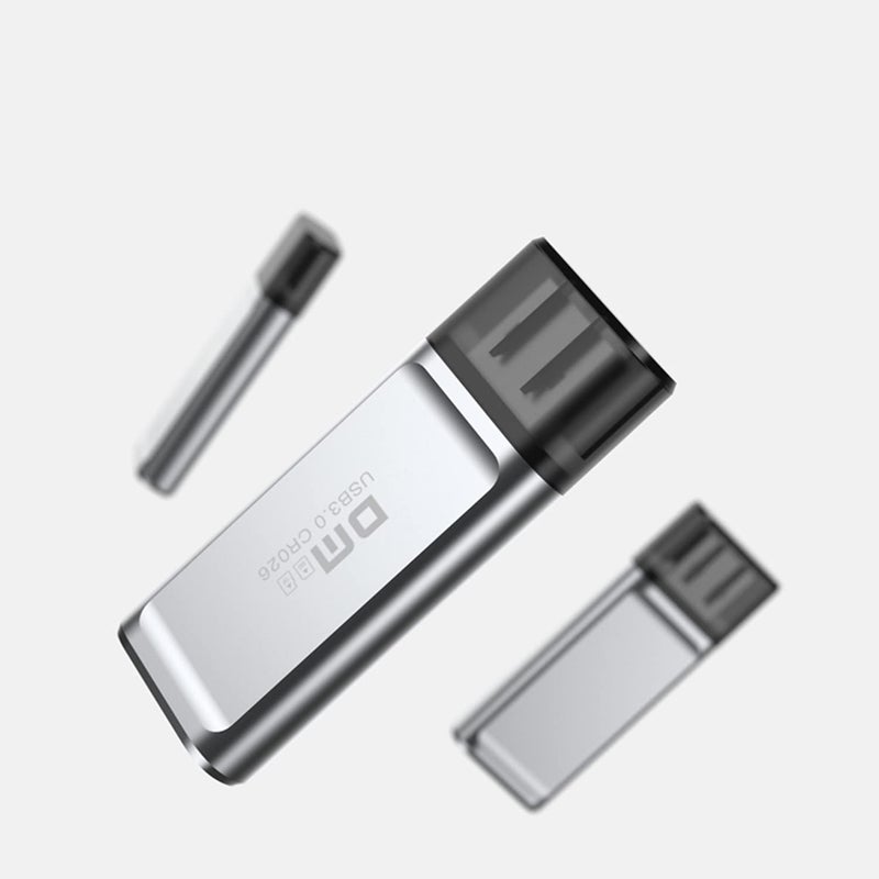 DM CR026 Aluminum USB 3.0 to Micro SD TF Card Reader - Image 4